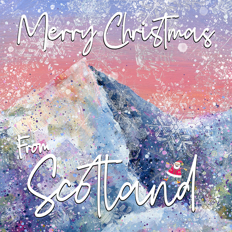 Ben Nevis Christmas Card